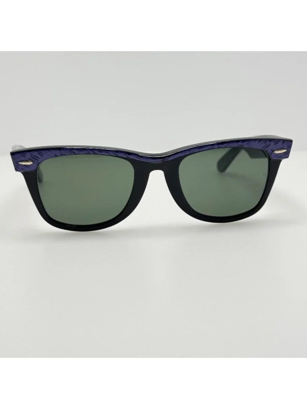 Bausch & Lomb B&L Ray Ban Sunglasses Wayfarer USA Purple